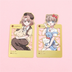 2 Styles Hello Kitty Cartoon Pendant Character Anime Badge Brooch