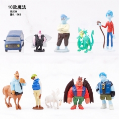 10款魔法环游1/2的魔法记迷你公仔手办动漫周边卡通人偶玩具摆件