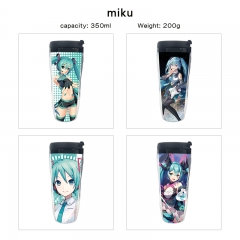 初音未来 7 动漫双层隔热随手杯水壶水杯350ML