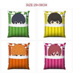 7 Styles 29*38CM Blue Lock Cartoon Pattern Anime Pillow