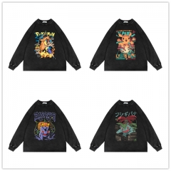 5 Styles Pokemon Pikachu Cartoon Anime Sweatshirt