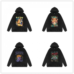 5 Styles Pokemon Pikachu Cartoon Anime Hooded Hoodie