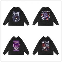 7 Styles Pokemon Cartoon Anime Sweatshirt