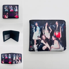 3 Styles K-POP (G)I-DLE Korean Group Cartoon Pattern Anime Wallet Purse