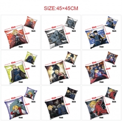 45x45双面印花抱枕 钢之炼金术师