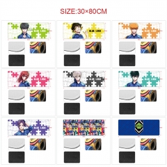30*80CM 10 Styles Blue Lock Anime Mouse Pad