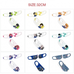 (5PCS/SET) 9 Styles Blue Lock Cartoon Pattern Anime Eyepatch