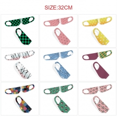 (5PCS/SET) 12 Styles Demon Slayer: Kimetsu no Yaiba Cartoon Pattern Anime Eyepatch