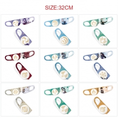 (5PCS/SET) 9 Styles Genshin Impact Cartoon Pattern Anime Eyepatch