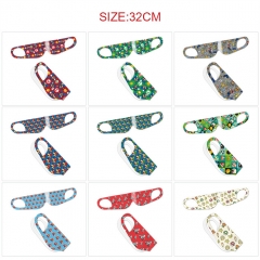 (5PCS/SET) 10 Styles Super Mario Bro Cartoon Pattern Anime Eyepatch