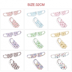 (5PCS/SET) 13 Styles Sanrio Kuromi Melody Cinnamoroll Cartoon Pattern Anime Eyepatch