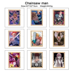 电锯人 大号A4 精品动漫周边夜灯画灯光画魔镜