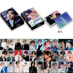 leeknow李旻浩双面30张LOMO卡Straykids小卡贺卡 照片卡