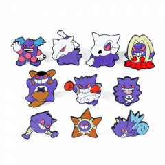 10 Styles Pokemon Gengar Anime Alloy Brooch