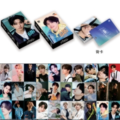 韩知城双面30张LOMO卡 Straykids小卡 盒装照片卡