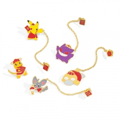 5 Styles Pokemon Gengar Psyduck Anime Brooch