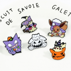 5 Styles Pokemon Gengar Anime Brooch