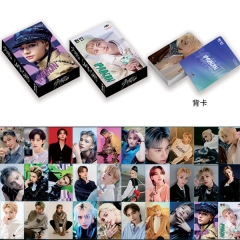 Hyunjin 黄铉辰30张双面LOMO卡 Straykids小卡 盒装贺卡