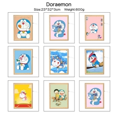 哆啦A梦 大号A4/小号8寸 精品动漫周边夜灯画灯光画魔镜
