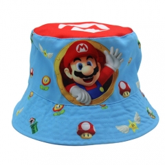 Super Mario Bro Cartoon Hat Cap Anime Fisherman's Hat