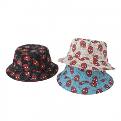 4 Styles Spider-Man Cartoon Hat Cap Boys And Girls Anime Fisherman's Hat