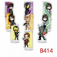 9PCS/SET Kamen Rider Ex-Aid Anime Acrylic Standing Plate