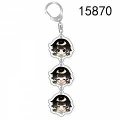 6 Styles Blue Lock Cartoon Anime Acrylic Keychain
