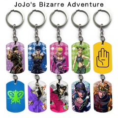 JOJO的奇妙冒险 15 精品动漫双面全彩印花军牌钥匙扣