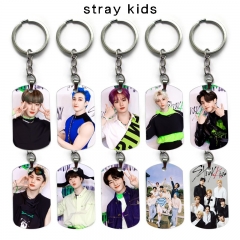 stray kids 10 精品动漫双面全彩印花军牌钥匙扣