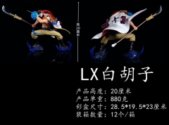海贼王航海王 LX 白胡子 盒装手办摆件模型20CM , 12个一箱