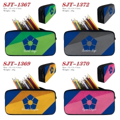 6 Styles Blue Lock Cartoon Anime Pencil Bag