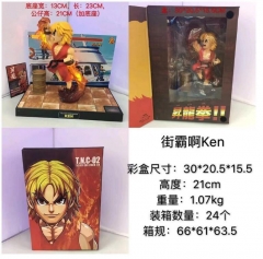 动漫 街头霸王 (Street Fighter) 啊Ken 春丽 技能特效 盒装手办
