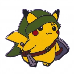 Pokemon Detective Pikachu Anime Alloy Pin Brooch