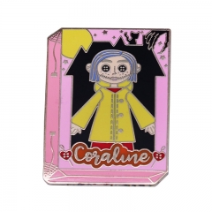 Coraline & the Secret Door Anime Alloy Pin Brooch