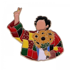 Harry Styles Anime Alloy Pin Brooch