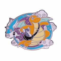 可爱精灵进化别针迷你龙游戏胸针宝可梦魔法动物金属徽章 批发