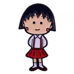 Chibi Maruko Chan Anime Alloy Pin Brooch