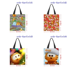 加菲猫 The Garfield Movie（Garfield） 黑色手提袋33x38CM