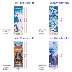 2 Sizes 5 Styles Palworld Wall Scroll Cartoon Pattern Decoration Anime Wallscroll