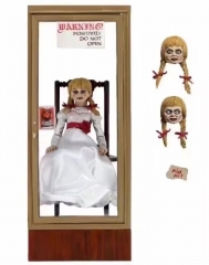 盒装全新现货 NECA 恐怖电影系列安娜贝尔娃娃可动人偶模型手办摆件