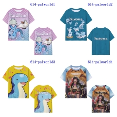 5 Styles Palworld Printing Digital 3D Cosplay Anime T Shirt