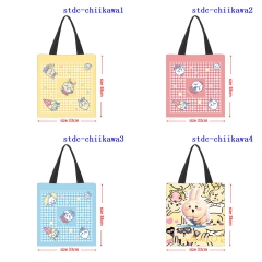 33x38CM 8 Styles Chiikawa Shopping Bag Canvas Anime Handbag