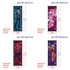 2 Sizes 6 Styles Hazbin Hotel Wall Scroll Cartoon Pattern Decoration Anime Wallscroll