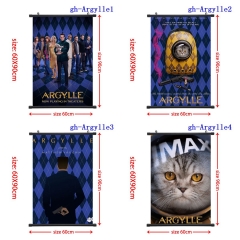 60x90CM 4 Styles Argylle Wall Scroll Cartoon Pattern Decoration Anime Wallscroll