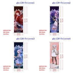 2 Sizes 15 Styles Frieren: Beyond Journey's End Wall Scroll Cartoon Pattern Decoration Anime Wallscroll