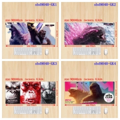 5 Styles King Kong vs. Godzilla Cartoon Anime Mouse Pad