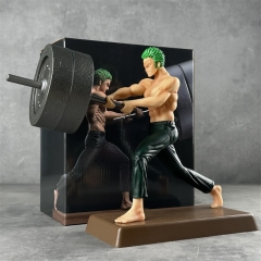 24CM One Piece Roronoa Zoro Cartoon Anime PVC Figure Toy