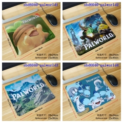 6 Styles Palworld Cartoon Anime Mouse Pad