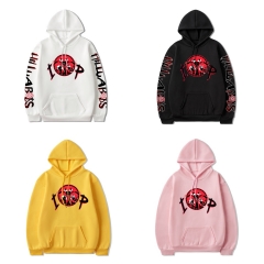 12 Styles Helluva Boss Cartoon Long Sleeve Anime Hooded Hoodie