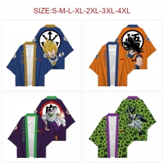 7 Styles Dragon Ball Z Anime 97% Polyester+3% Spandex Material Kimono Cloak
